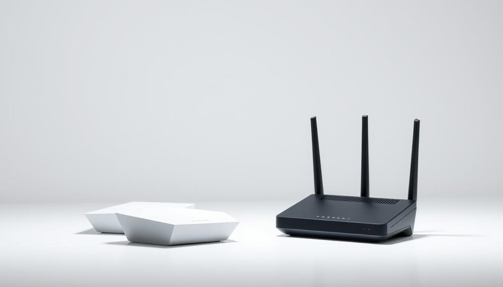 mesh system vs traditional router