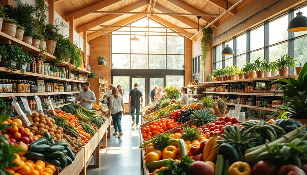 organic food store
