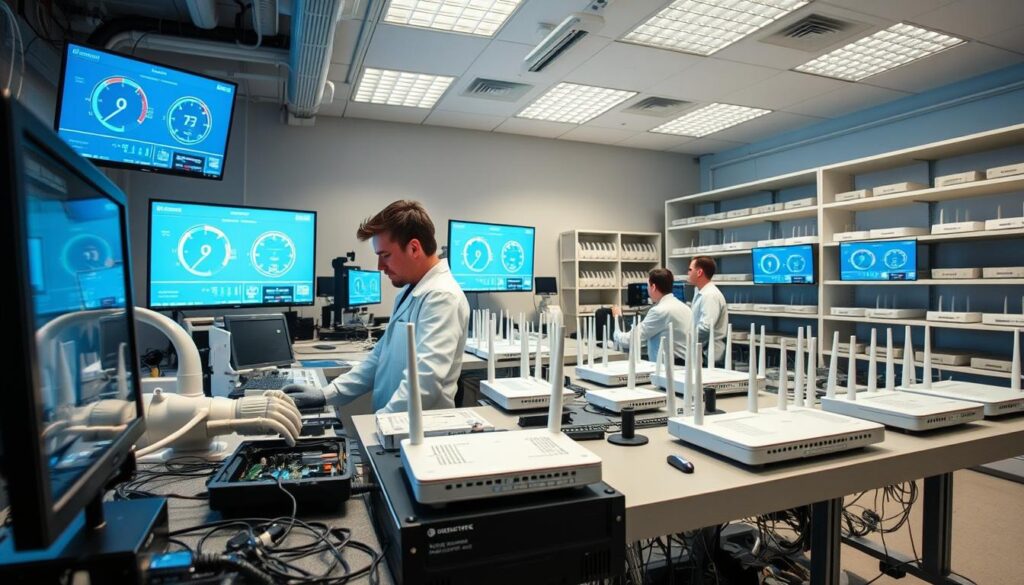 real-world router testing