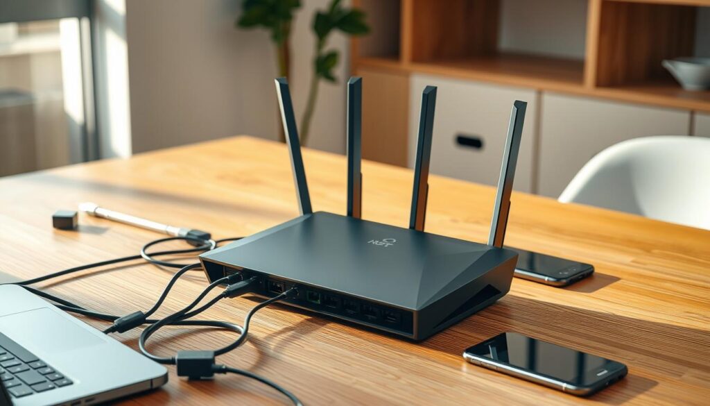 router installation and setup